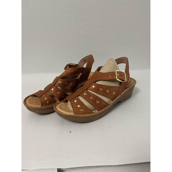 Nurture camel leather sandals size 6 - Picture 1 of 6